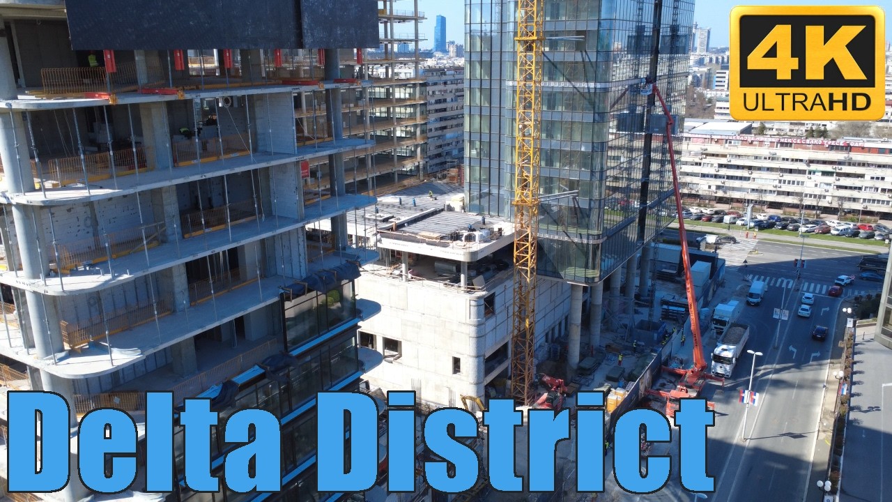 Delta District - dron snimak