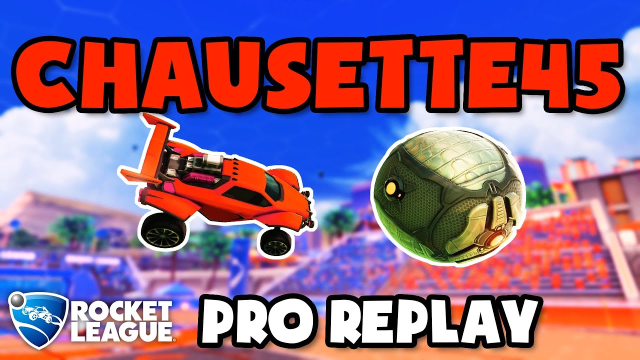 Chausette45 Pro Ranked 2v2 POV #151 - Rocket League Replays