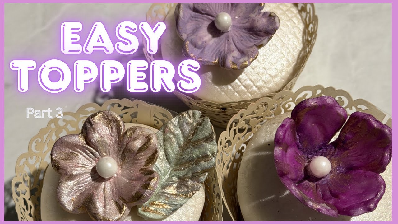 Easy Fondant Toppers Part 3 