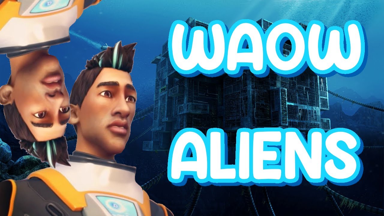 waow... aliens... | Subnautica Co-op w/@hussnay​