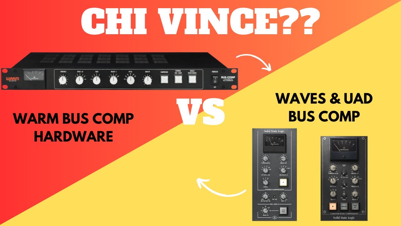 Chi vince Warm BUS COMP Hardware contro Waves e UAD Blind Test Finale! @MidiWareVideo
