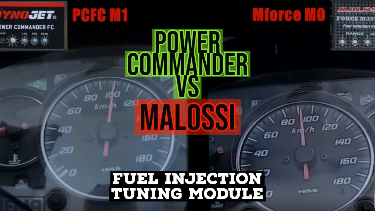 MALOSSI vs DYNOJET acceleration | fuel INJECTION tuning | FMP - SolidPASSion |