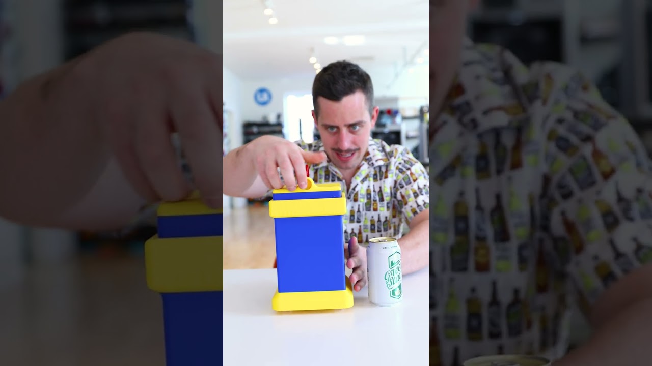 how to open a can super quietly