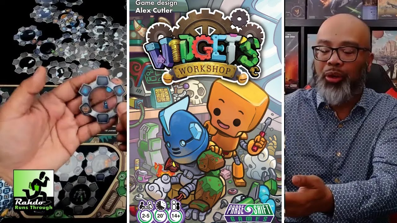Widget's Workshop ►►► the game you play with ONE FINGER!