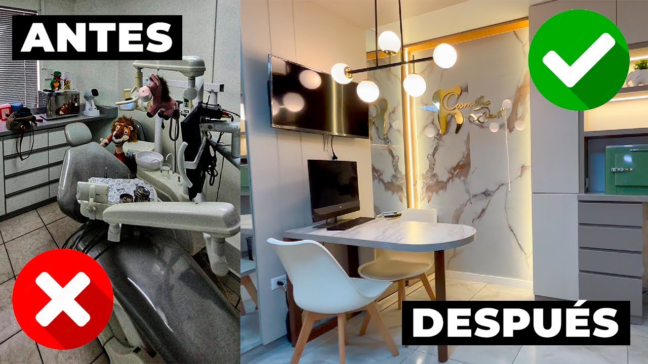 ¡Transformación Total! Consultorio dental remodelado por completo!