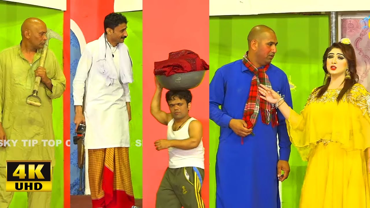 Akram Udas and Iqra Khan | Vicky Kodu | Naina Choudhary | New 4k Stage Drama 2021 | Comedy Clip 2021
