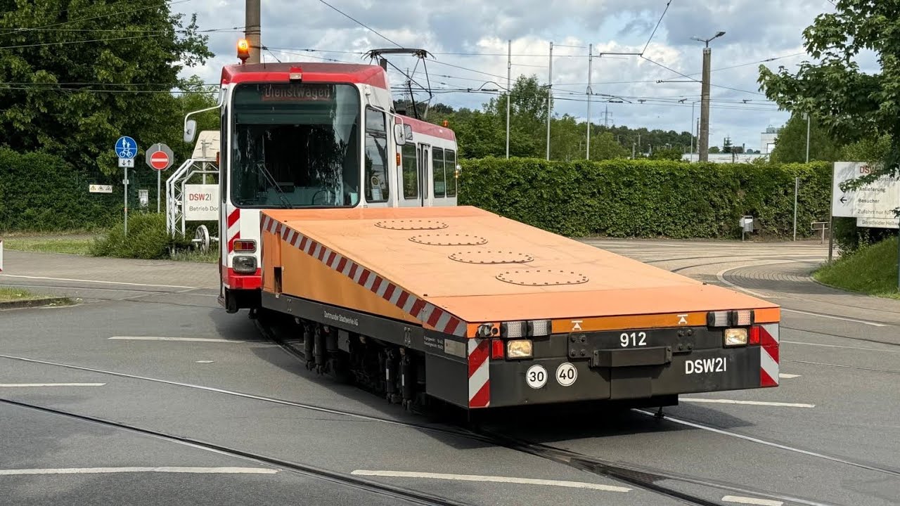 Stadtbahn Dortmund - Arbeitswagen N6C 902 Impressionen