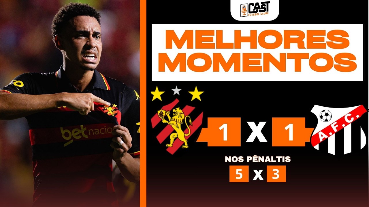 SPORT 1 (5) X (3) 1 ANÁPOLIS | MELHORES MOMENTOS | COPA DO BRASIL 2026