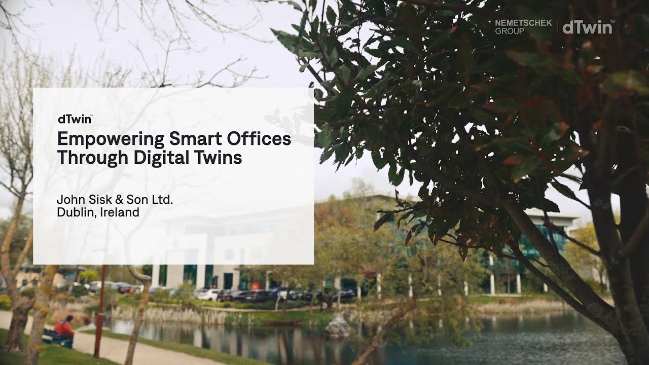 SISK is empowering Smart Offices with Nemetschek dTwin