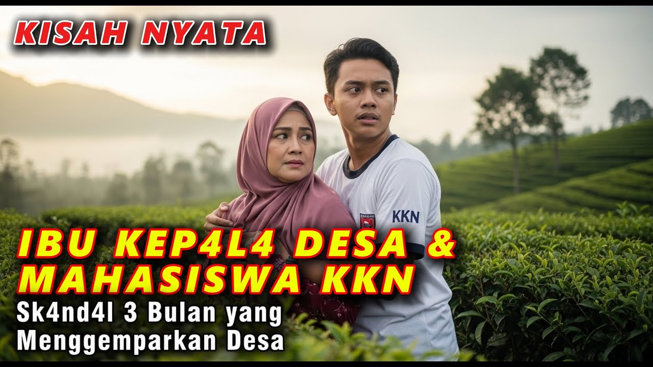 KISAH NYATA 💔 Selama KKN, Aku Diasuh Ibu Kepala Desa yang Cantik... Hingga Suatu Malam di Balai Desa