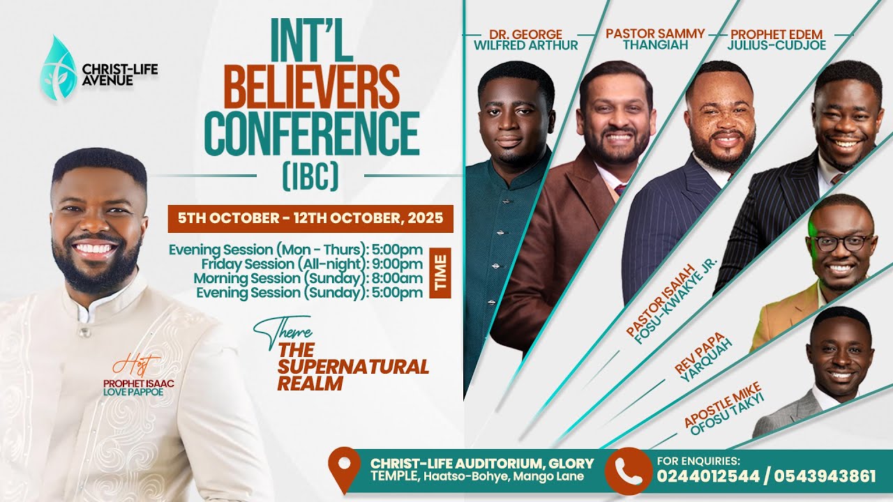 Christ-Life Avenue || IBC Day 5|| Theme: The Supernatural Realm || 9th October, 2025