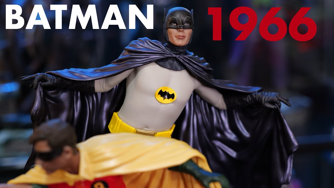 PureArts Batman & Robin 1966 1/8 Scale Diorama Statue Unboxing & Review