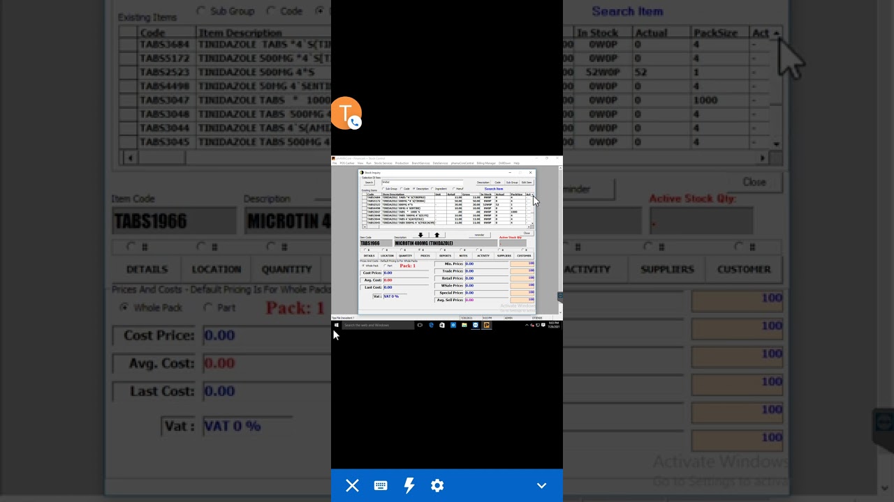 PHARMACORE Software