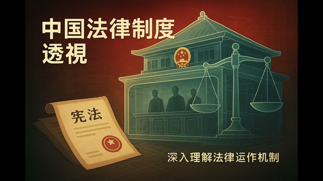 中国法律制度透视｜从宪法到司法改革全解析