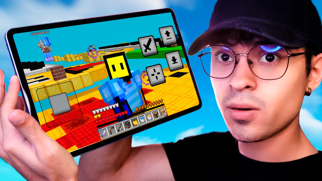 JUGU&Eacute; el MINECRAFT BEDROCK por PRIMERA VEZ