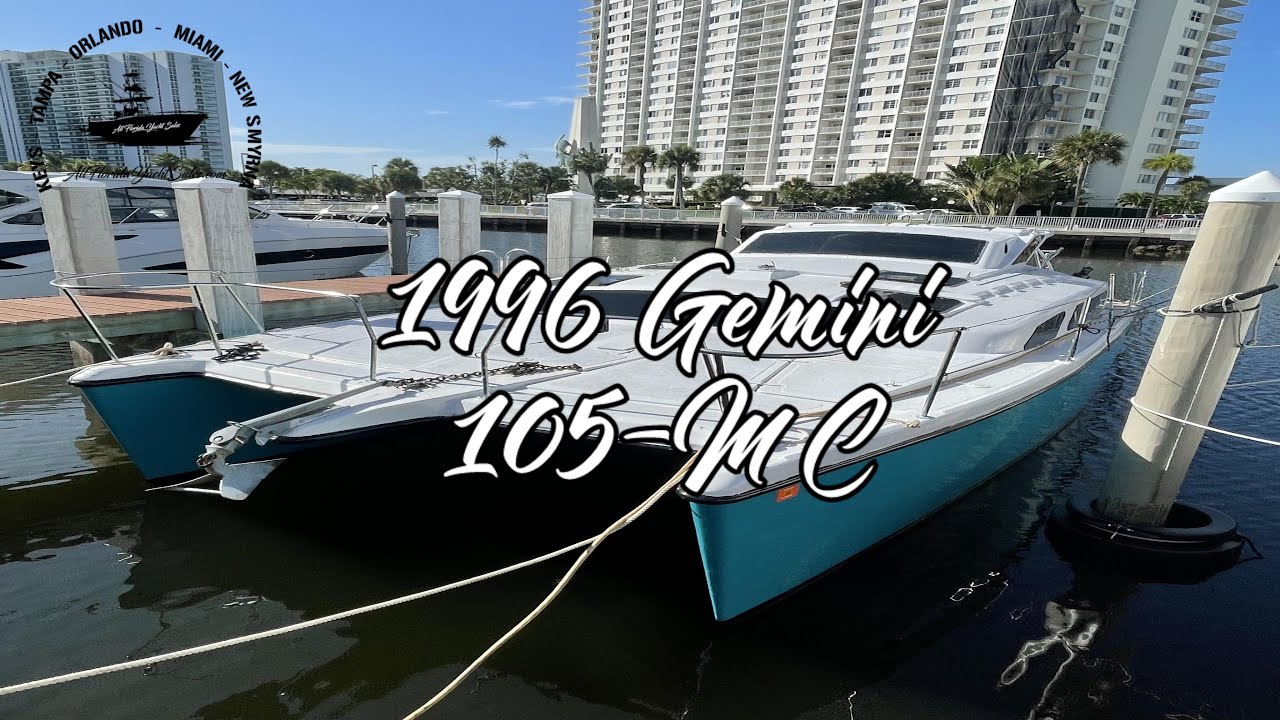 1996 Gemini 105 MC w/Westerbeke Diesel **Sunny Isles Beach**