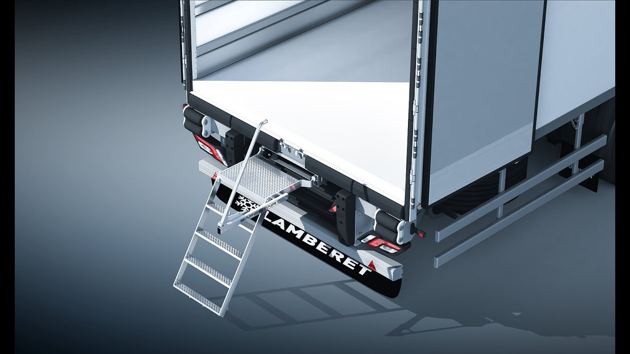 SAFESTAIR | Escalera de acceso retráctil con barandilla de sujeción integrada