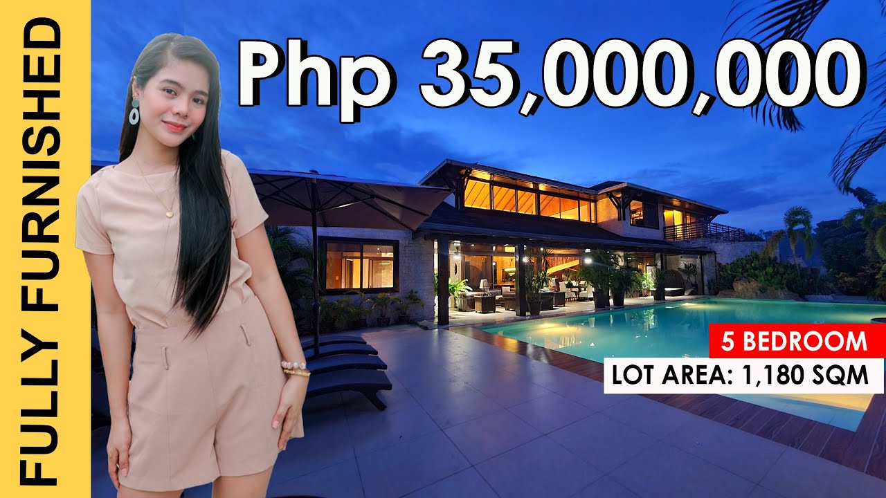 TROPICAL HOUSE WITH POOL FULLY FURNISHED IN CONSOLACION CEBU