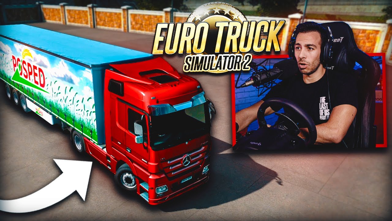 ΠΑΙΖΩ ΓΙΑ ΠΡΩΤΗ ΦΟΡΑ EURO TRUCK SIMULATOR 2 ΜΕ ΤΙΜΟΝΙΕΡΑ !!!