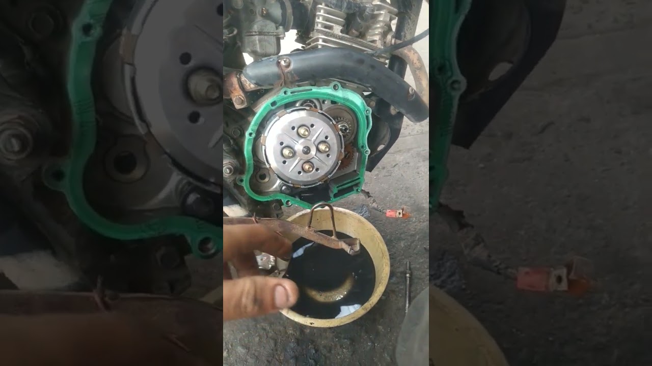 troca da embreagem da XTZ 125 #shorts