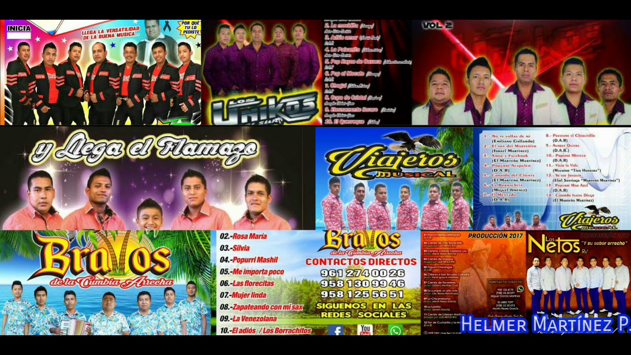 MÚSICAS DE MI REGIÓN/MIX CHILENAS
