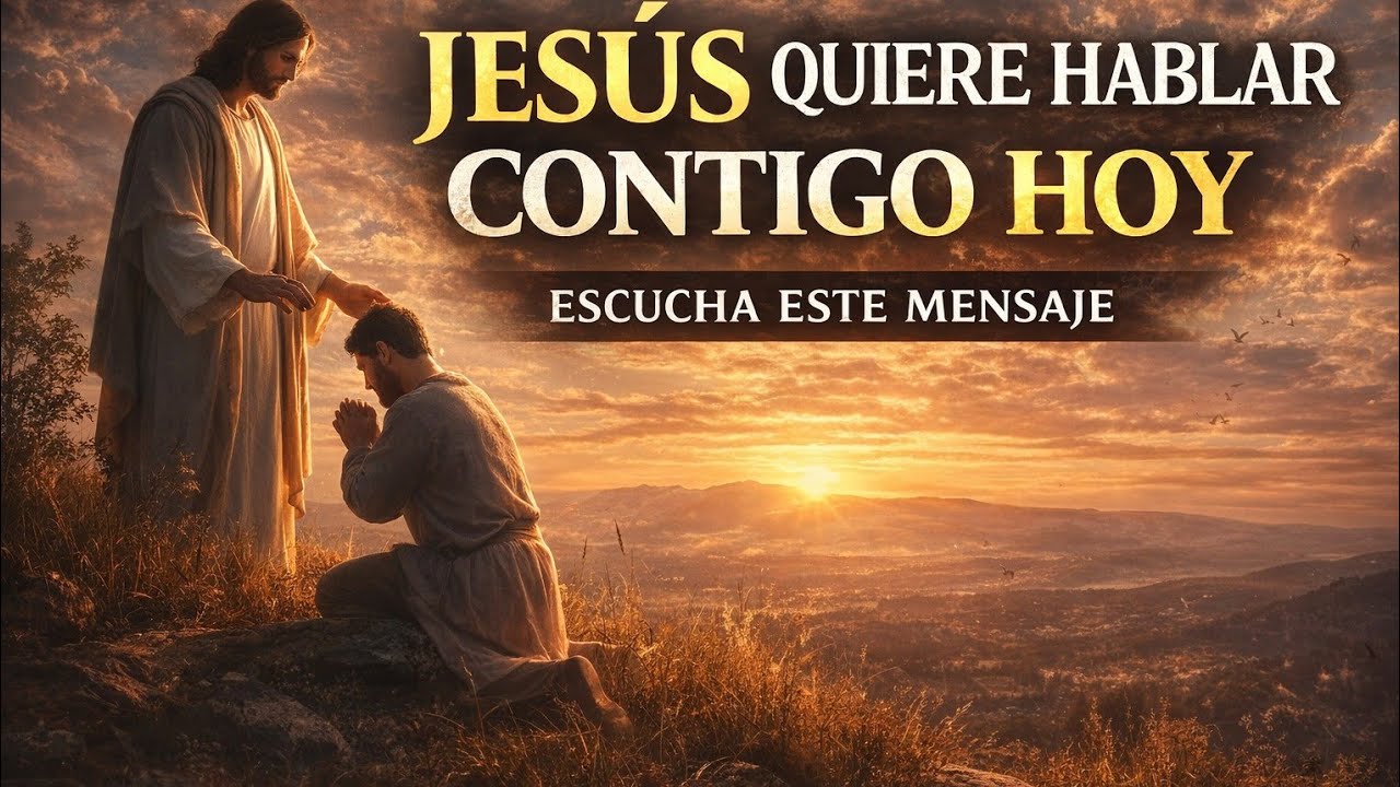 “Jesús quiere hablar contigo hoy | Mensaje poderoso”