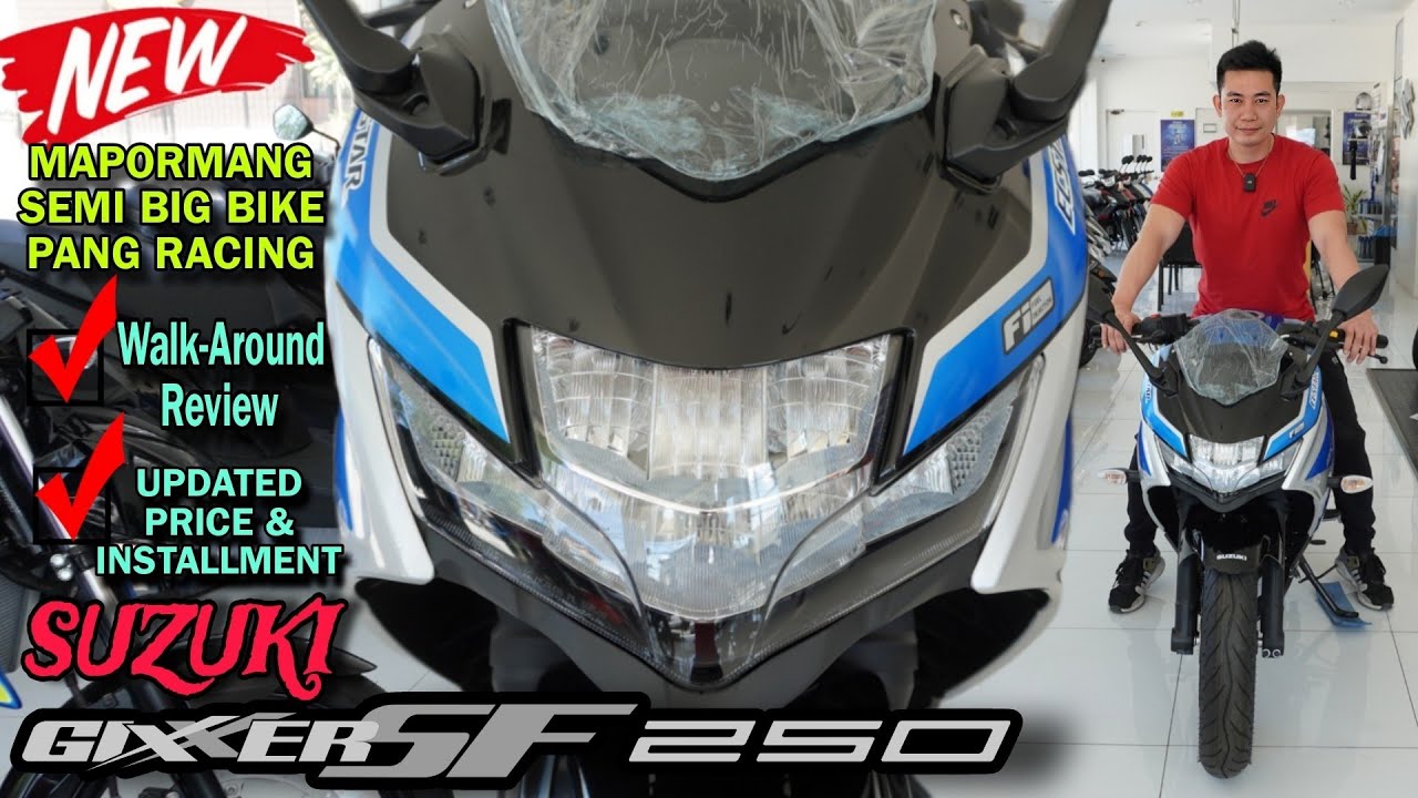 SUZUKI GIXXER SF 250 Mabilis na Sports Racing Bike