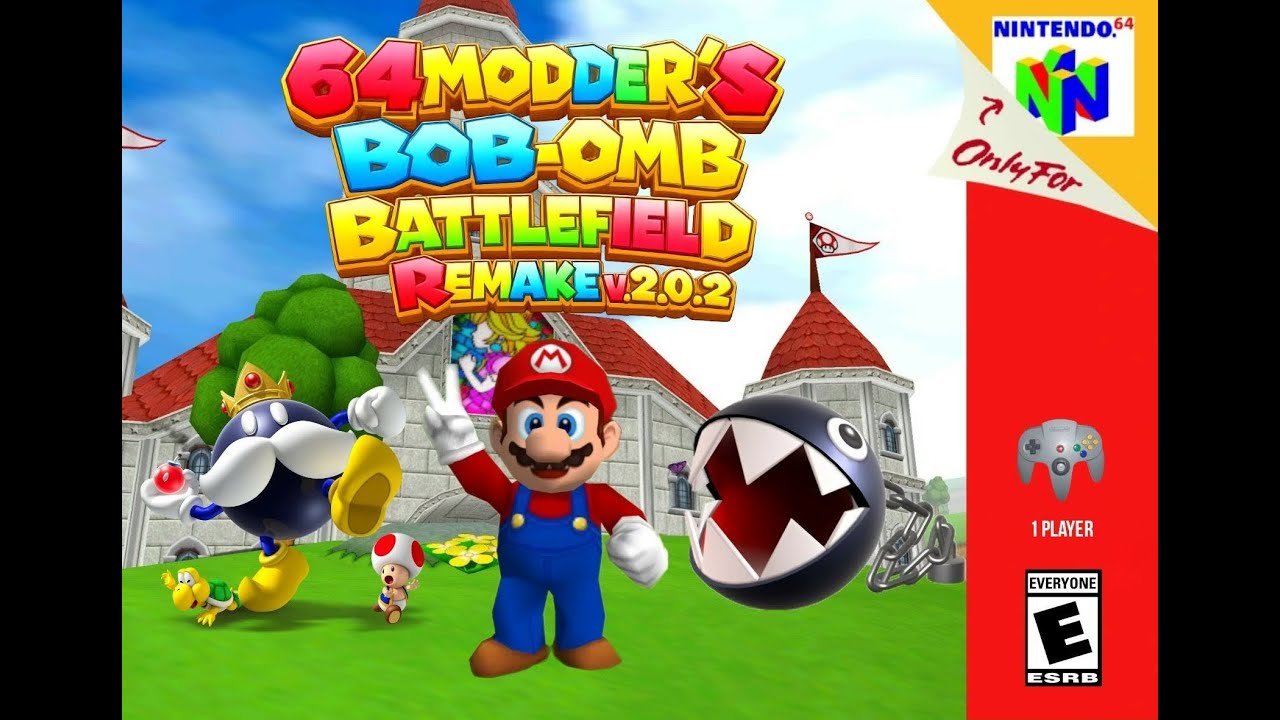 Super Mario 64: 64Modder's Bob-omb Battlefield Remake (v2.0.2) [N64]