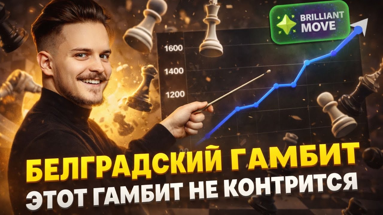 Этот ГАМБИТ не контрится!!! БЕЛГРАДСКИЙ ГАМБИТ!!!