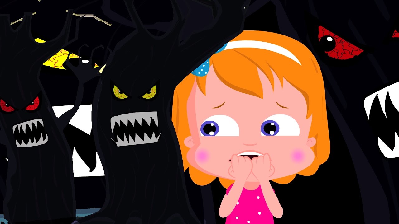 Beängstigende Wälder | Kinderlied | Scary Kids Song | Kids Halloween | Scary Woods Song