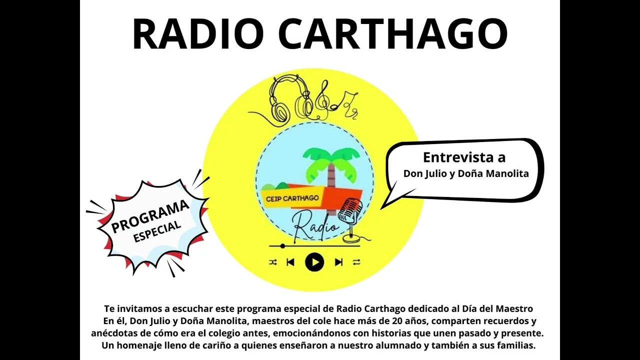 PROGRAMA ESPECIAL ENTREVISTA A DON JULIO Y DOÑA MANOLITA