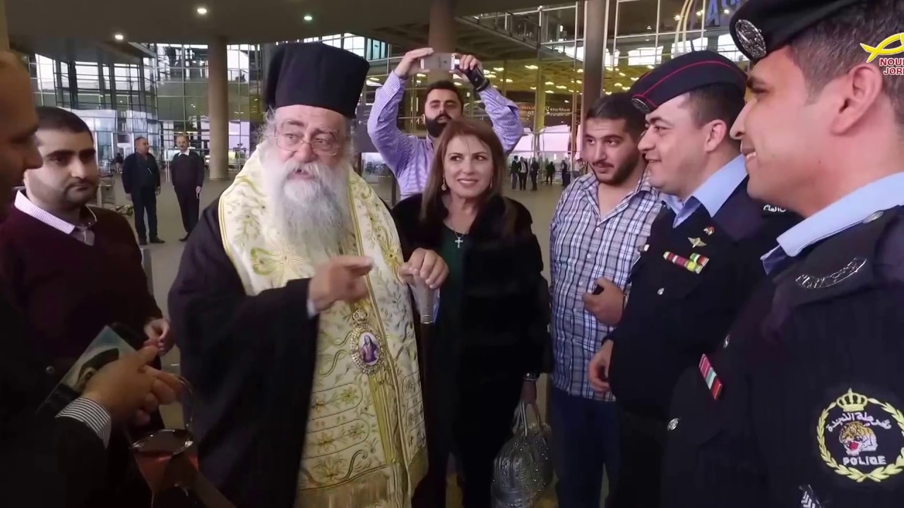 نورسات الأردن : تقرير -  استقبال شعلة النور المقدس القادمة من كنيسة القيامة 2017