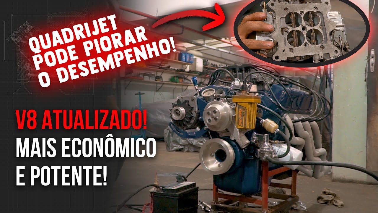 É MELHOR QUADRIJET OU BIJET? Por que ATUALIZAR um V8 302? Com @W.O.T.PREPARAÇÕESARTHURLIMA