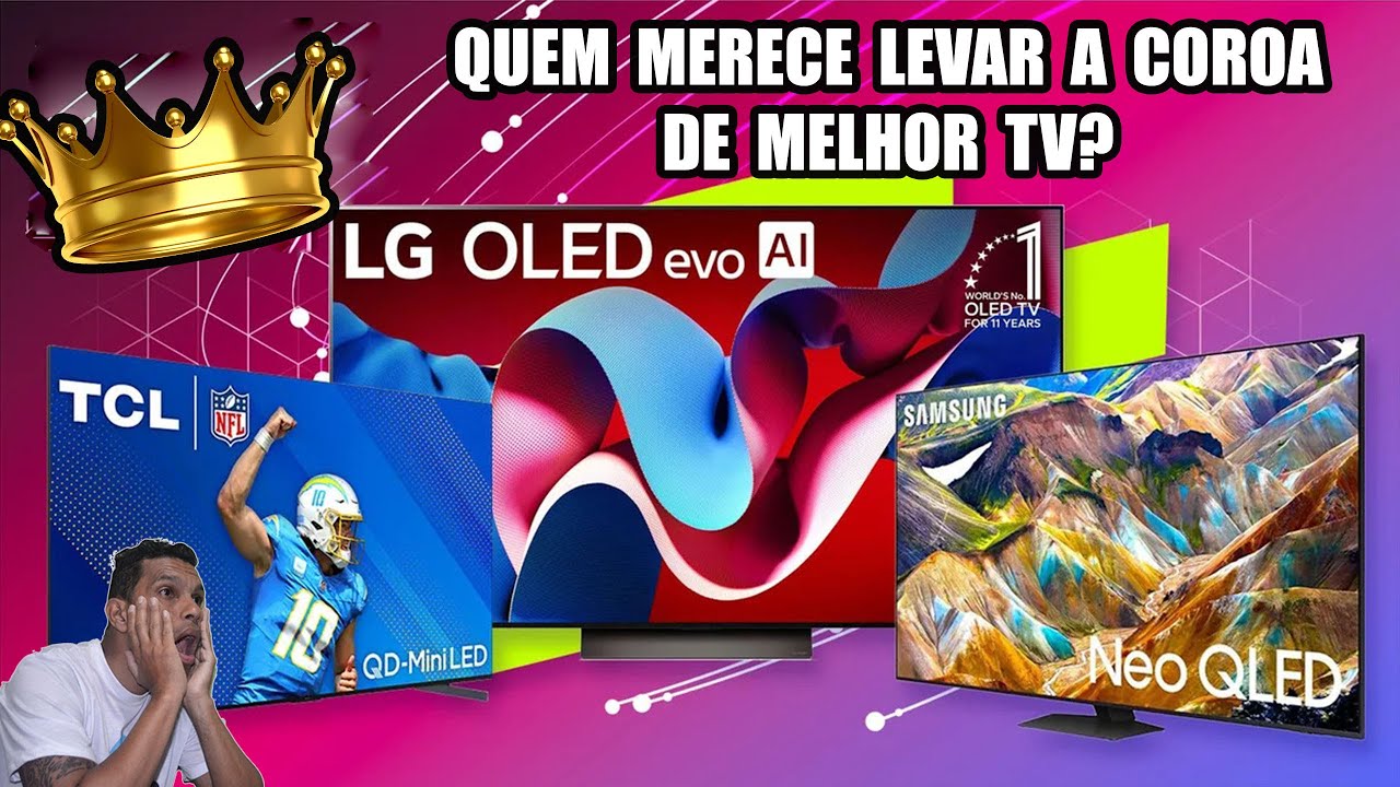 QUEM LEVA A COROA DAS MELHORES TVS? E AS NOVIDADES DE 2026