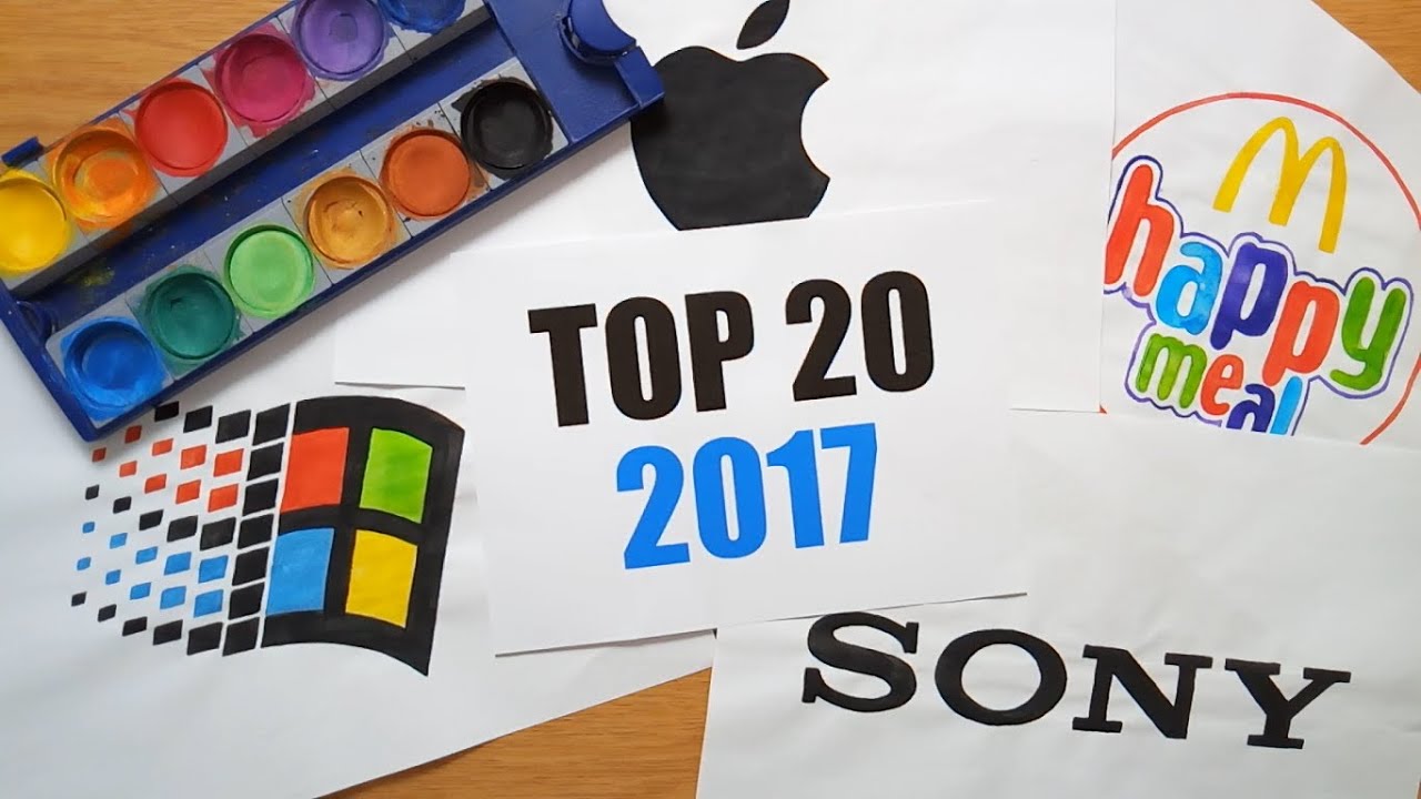TOP 20 logos from 2017 - colorful days
