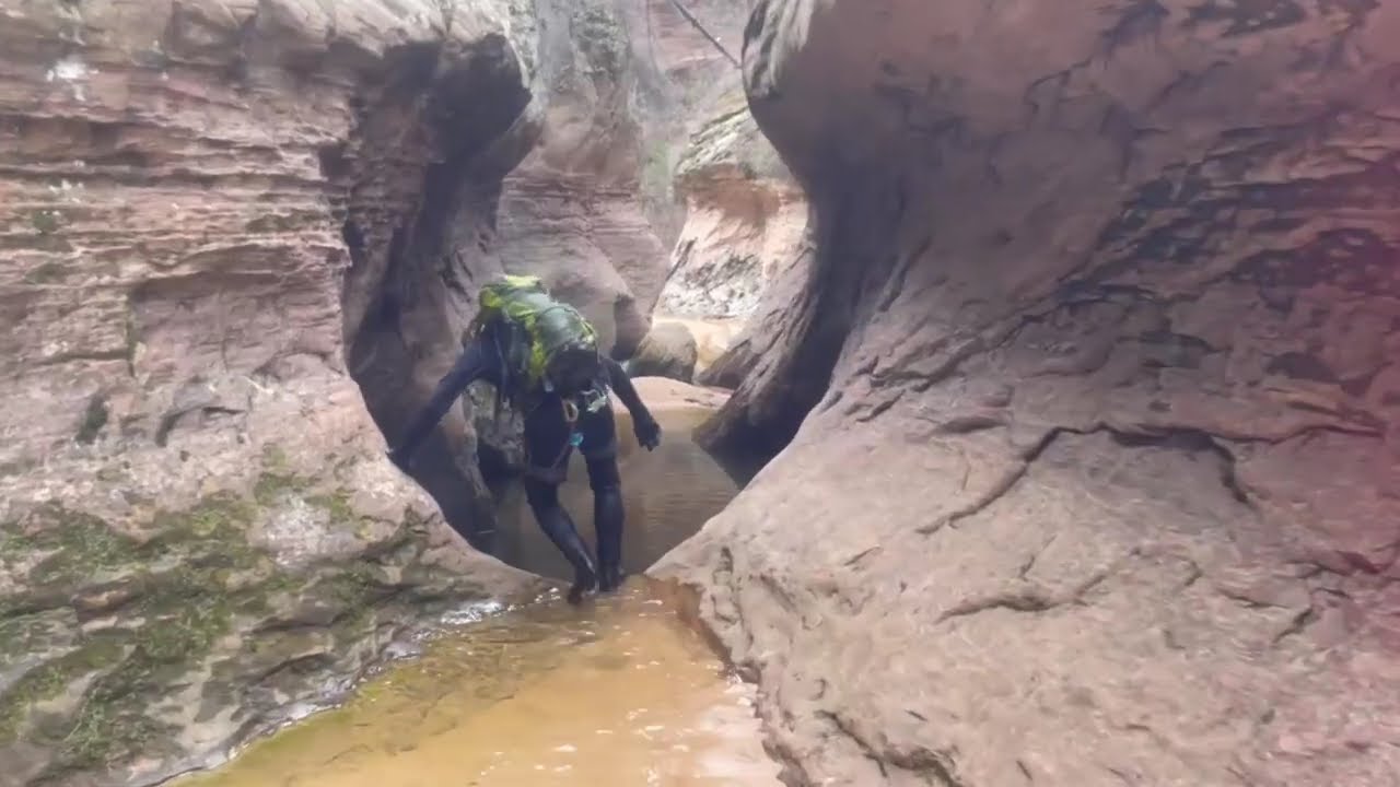 The Subway in Zion, plus Russel Canyon start