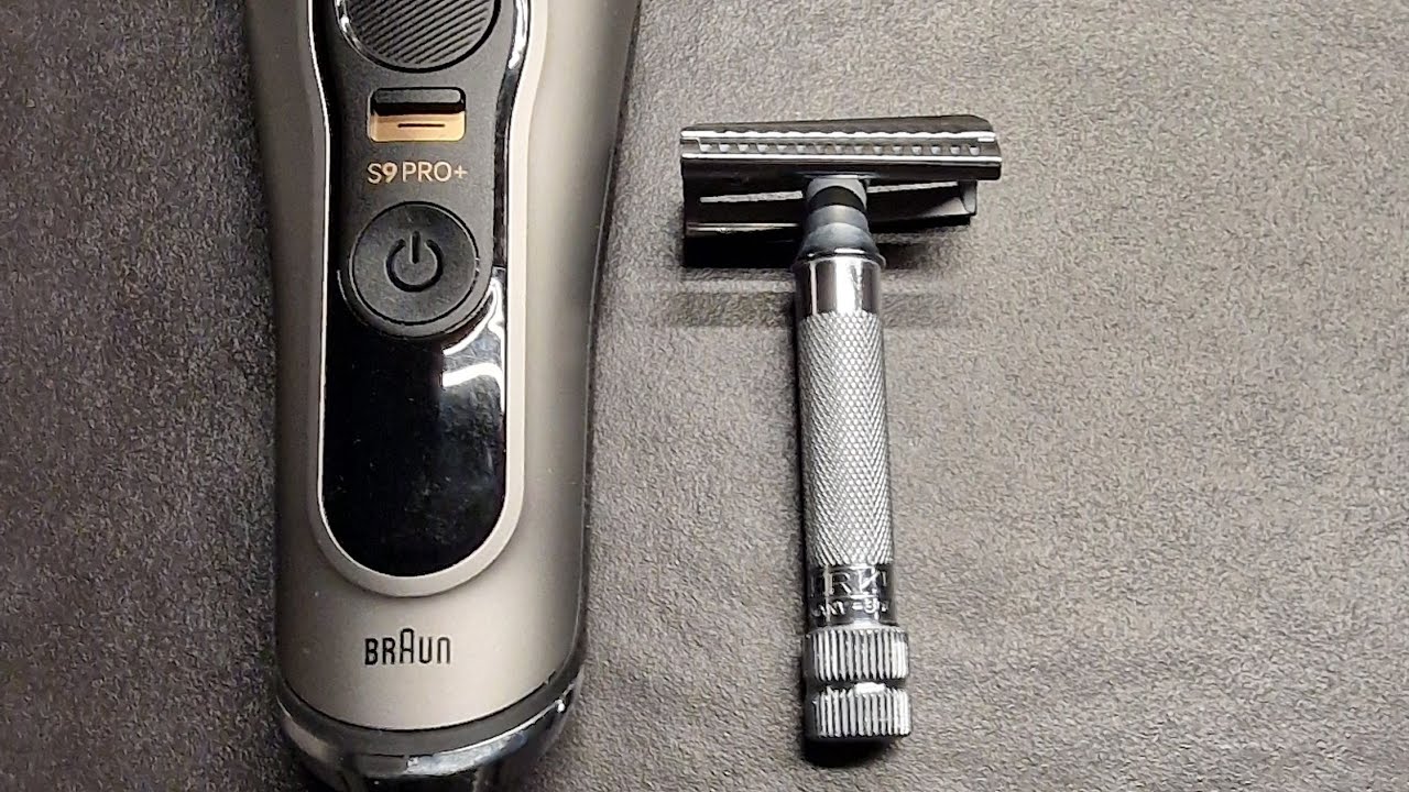 Braun Series 9 Pro+ vs Safety Razor. Which one  gives the better shave?