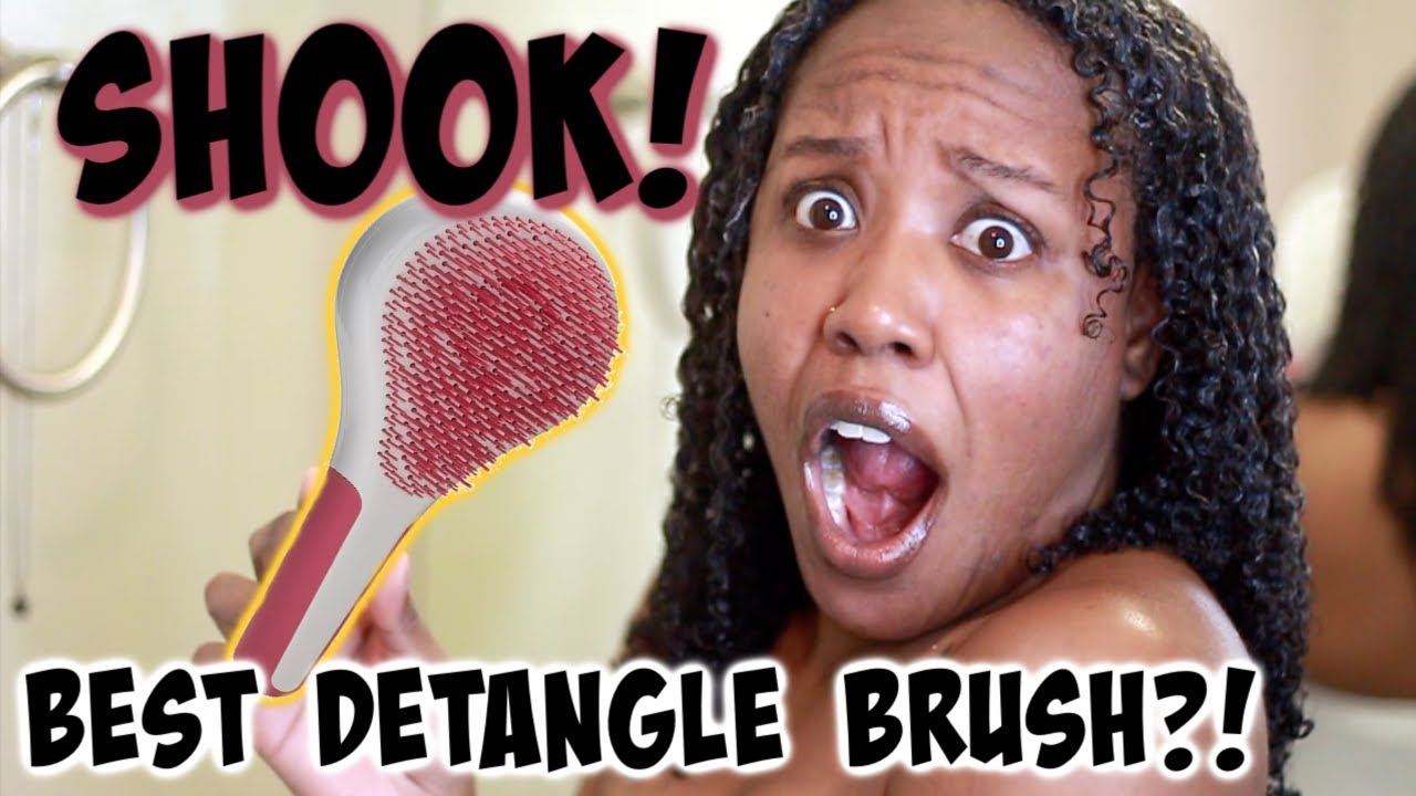WHY DID I SLEEP ON THIS BRUSH?! | Michel Mercier Brush on Natural Curly Hair