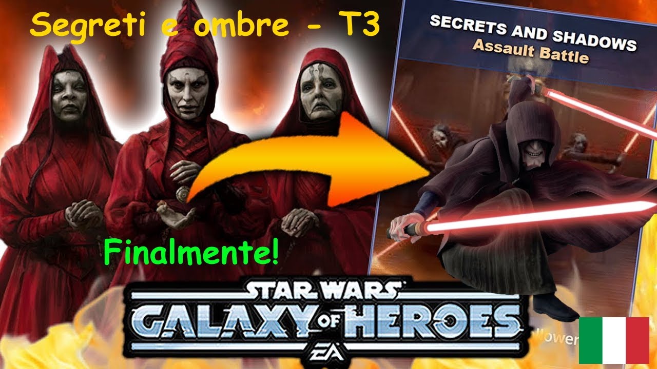 SWGOH - Segreti e Ombre - Rango Sfida 3 (ITA)