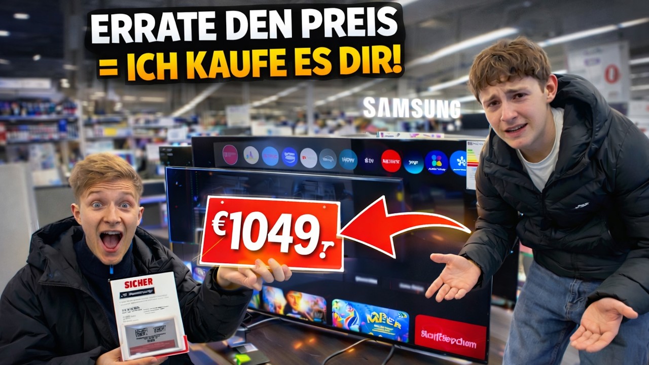 Errate den Preis &ndash; dann kaufe ich es dir! 😎 TipTapTube UNCUT