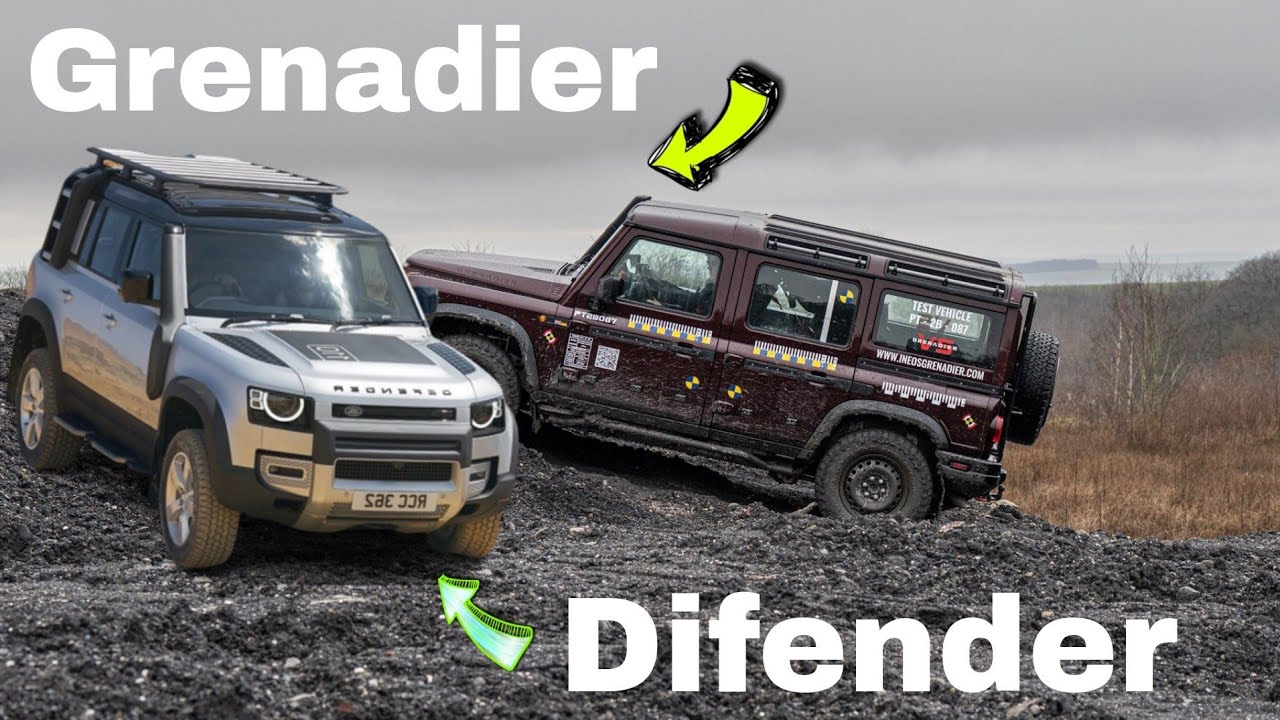 2023 LAND ROVER DEFENDER vs. 2023 INEOS GRENADIER - Extreme 4x4 Off-Road Test Drive Demo!