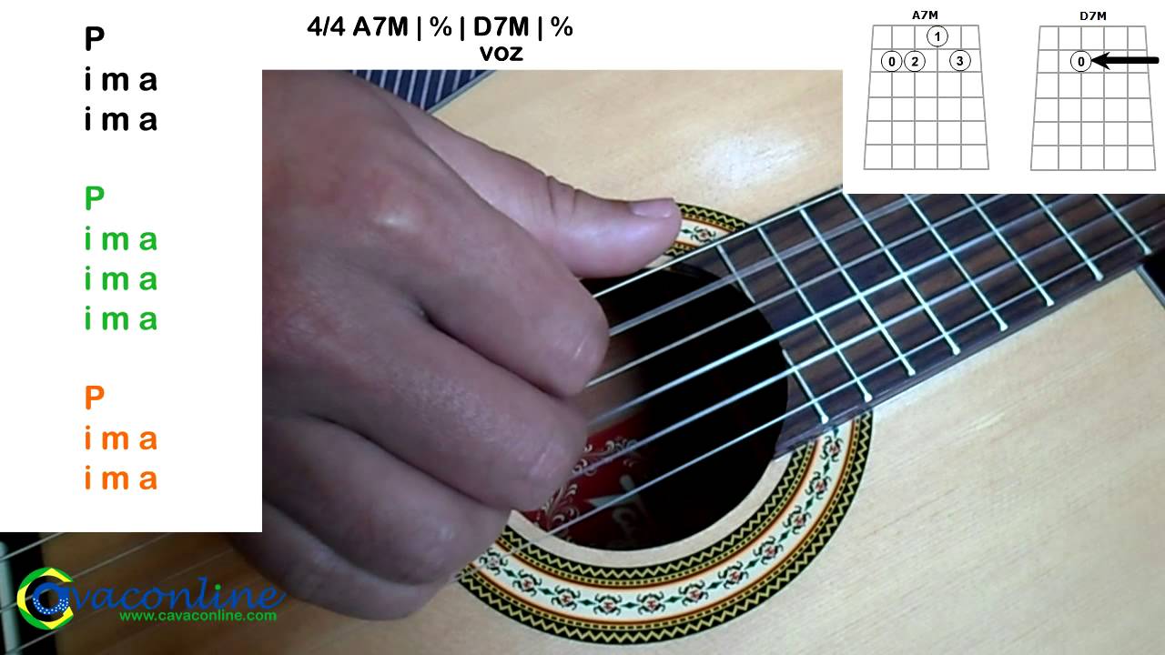 Batida Samba Pagode Violão - Aula 1 (Básico)