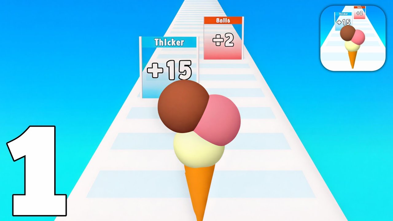 Ice Cream Rush Gameplay Walkthroughs Part 1 (Android/iOS) 