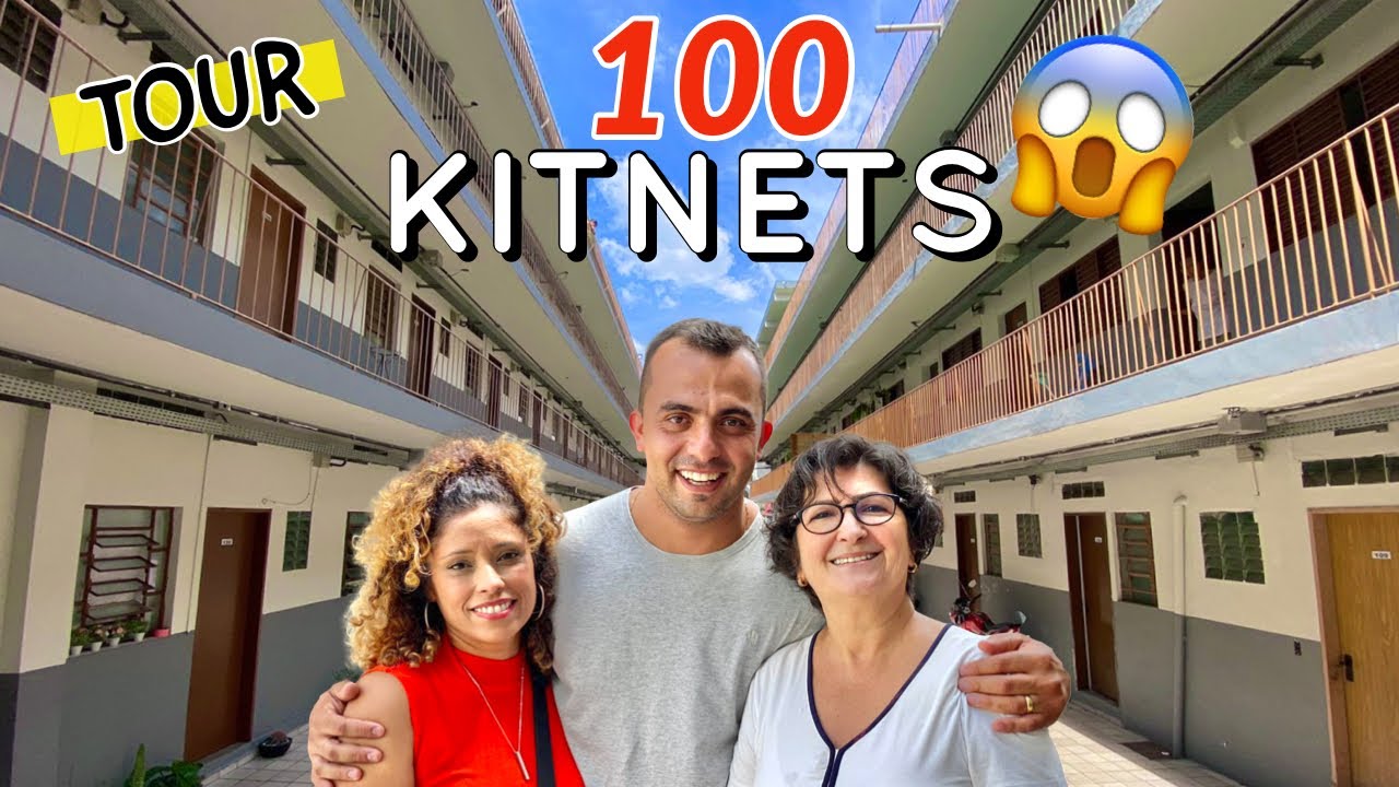 TOUR por 100 KITNETS! Isso mesmo, 100!! Conhecemos um dos maiores empreendimentos de KITNETS de SP