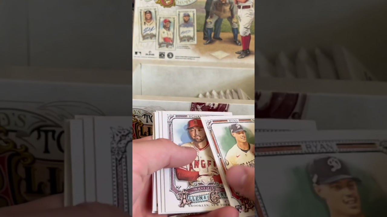 Rookie Mem! 2025 Topps Allen and Ginter! 