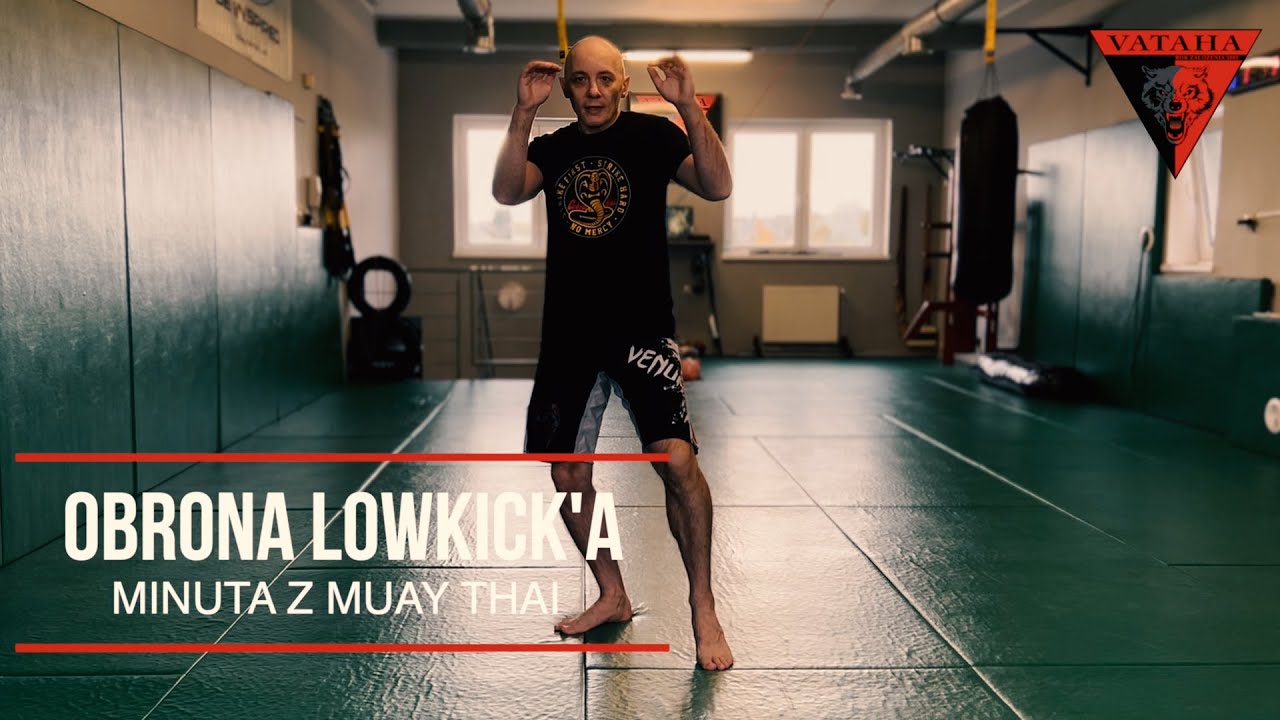 Minuta z Muay Thai | Obrona Low kick'a