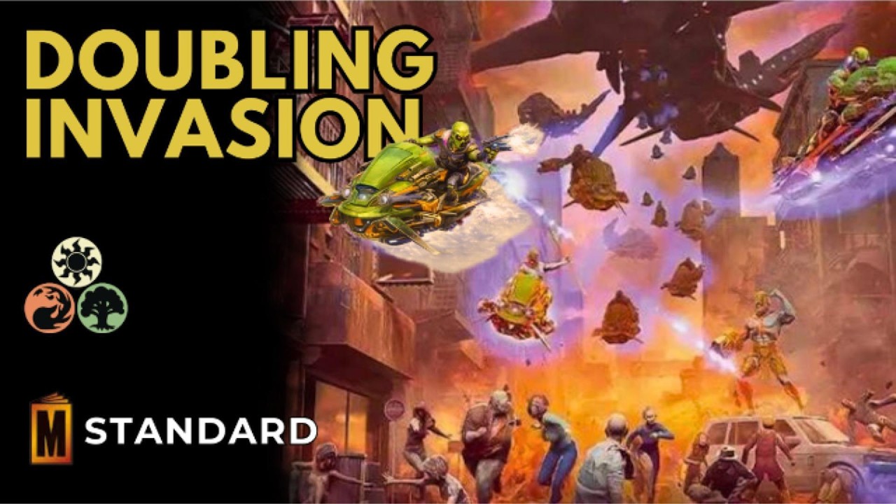 Alien Invasion + Doubling Season = Unstoppable Counters | Standard Naya Control | MTG Arena