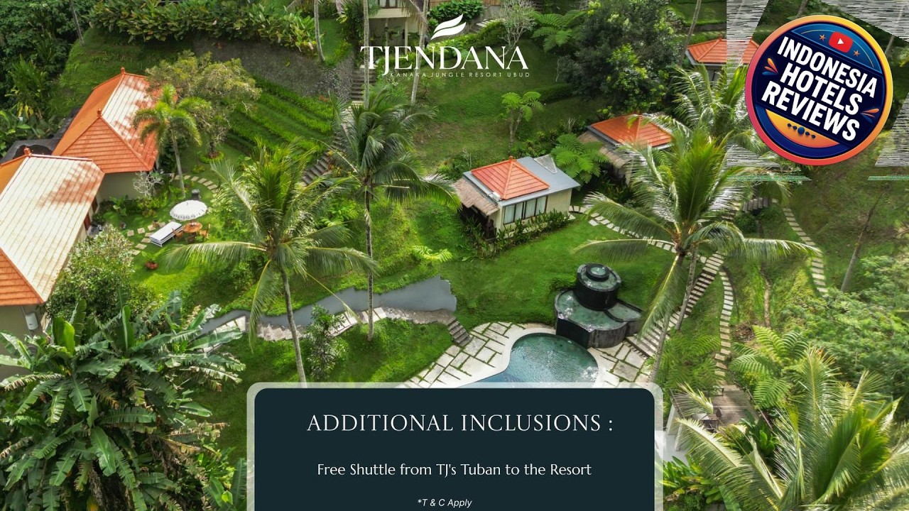 Tjendana Kanaka Jungle Resort Убуд | Бали, Индонезия | Обзор отеля ⭐