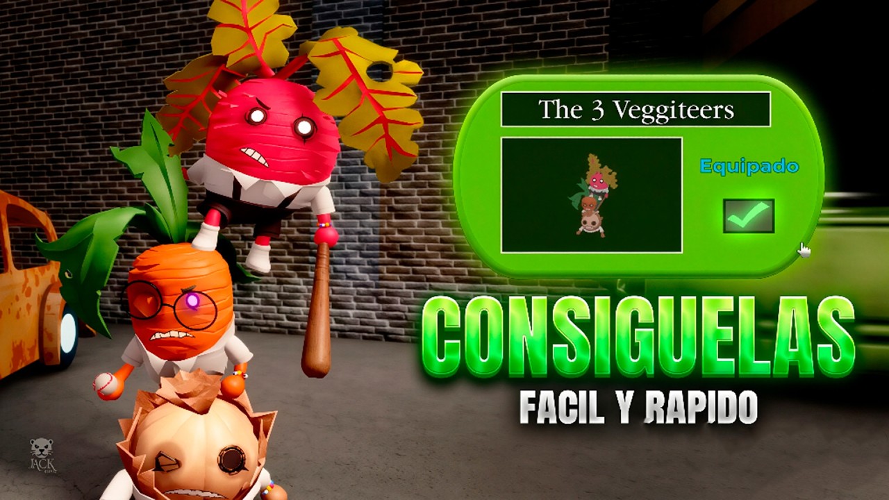 🥕 &iexcl;CONSIGUE la SKIN SECRETA de los VEGETALES en PIGGY! F&aacute;cil y R&aacute;pido