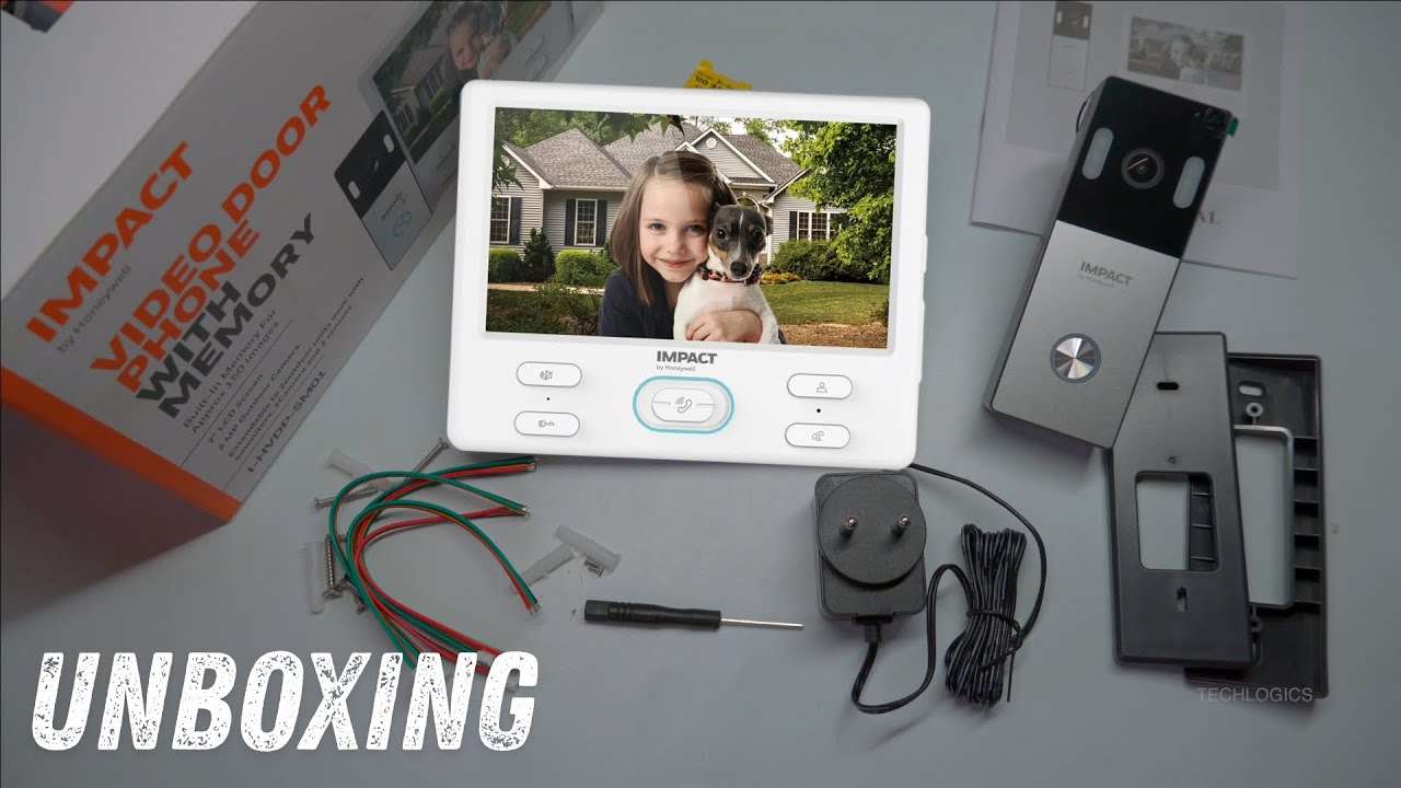 Exclusive First Look: IMPACT BY HONEYWELL I-HVDP-SM01 Analog Video Door Phone Unboxing & Features!